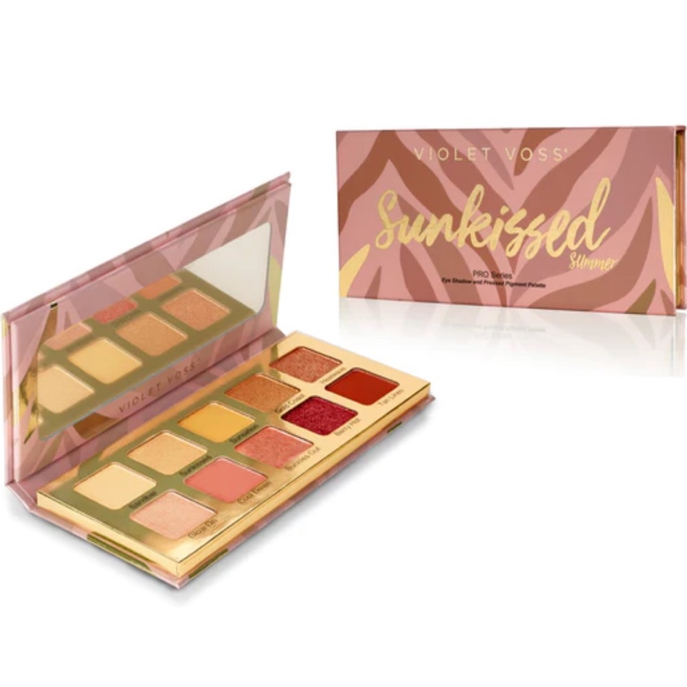 Violet Voss Cosmetics SunKissed Summer Pigment Eyeshadow Palette NIB - Picture 9 of 10